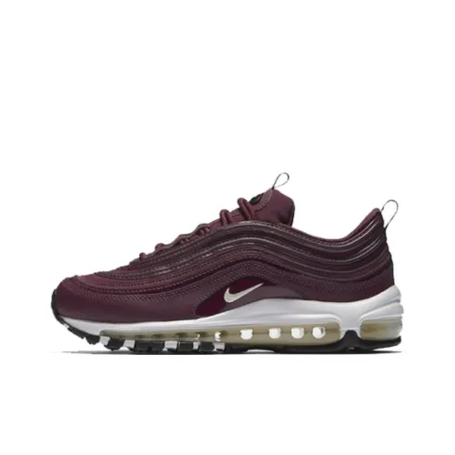 Nike Air Max 97 Low Топ Марафон Беговые кроссовки Женские Черный Фиолетовый