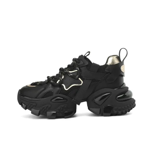 BOERDIQI Низкий топ толстая подошва кроссовки женские