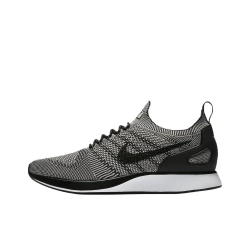 Nike Air Zoom Mariah Flyknit Нескользящий Легкий Низкий Топ Повседневные Беговые Кроссовки Мужские Черно-Белые