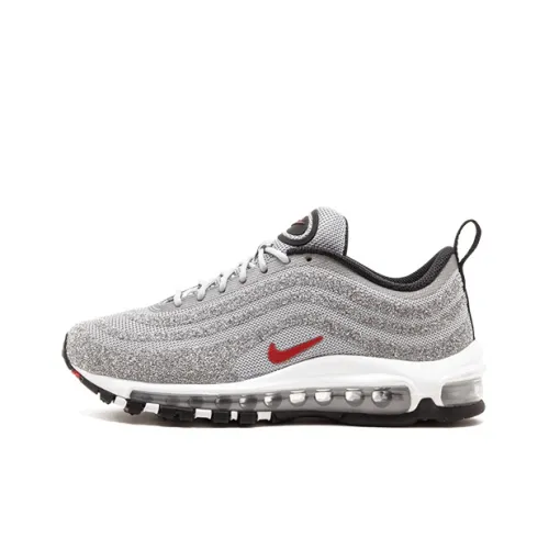 Nike Air Max 97 Low Топ Air Cushion Повседневные Беговые Кроссовки Женские Серые