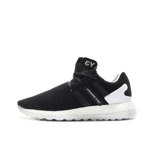 Y 3 Pure Boost Non Slip Легкий Низкий Топ Беговые кроссовки Мужской Черный