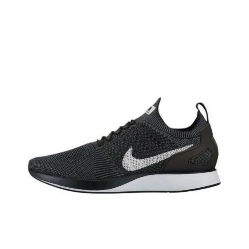 Nike Air Zoom Mariah Flyknit Slip-resistant Abrasion-resistant Low Top Casual Running Shoes Men's Black White