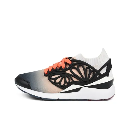 SOPHIA WEBSTER X PUMA Anzarun Fade Low Топ Беговые кроссовки Женские Черный Красный