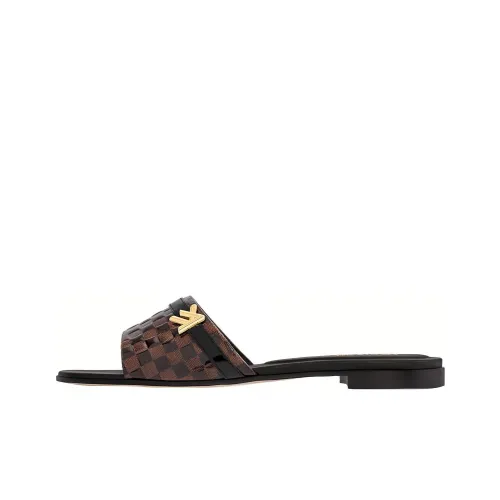 LOUIS VUITTON Revival Слипоны Женские Черный Коричневый