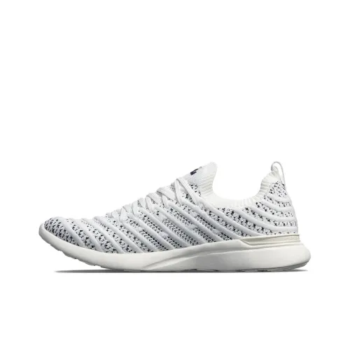 APL ATHLETIC PROPULSION LABS Низкий топ Беговые кроссовки Мужские Белый Синий