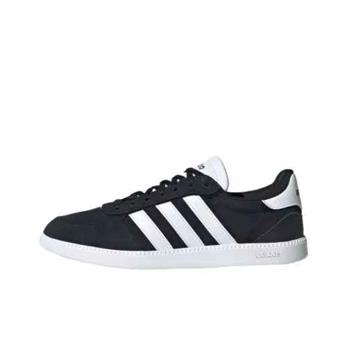 Adidas LITE RACER 4,0 Slip Resistant Abrasion Resistant Низкие Скейтбординг Кроссовки Унисекс Черный Белый