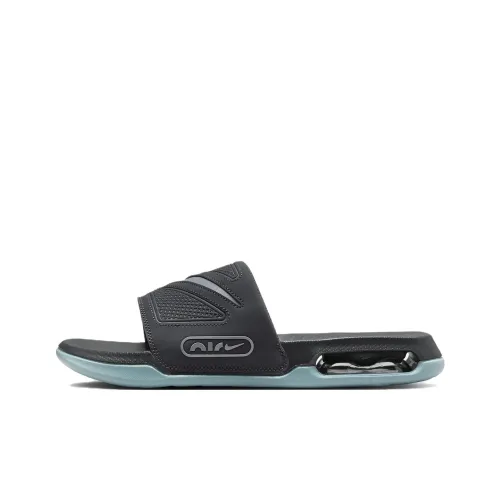 Nike Air Max Cirro Abrasion Resistant Quick Dry Slide Men's Black Blue Найк Эйр Макс Кирро Устойчивый к истиранию Быстросохнущие Слайды Мужские Черный Синий