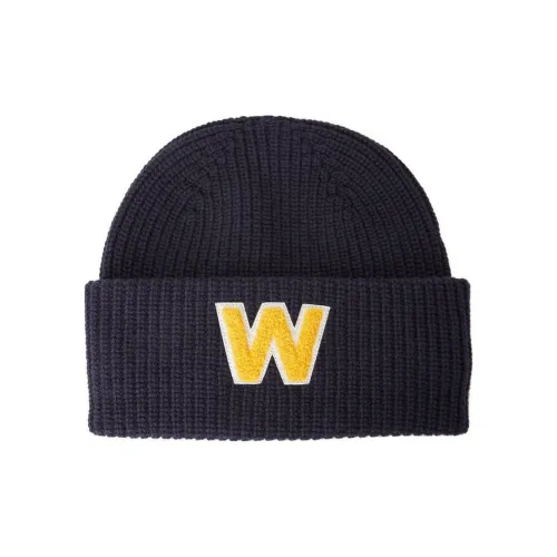 MaxMara Новая шерсть Шапки-бини Женские Синий