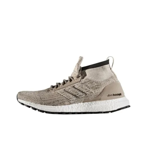 Adidas ULT Slip-Resistant MID Топ Беговые кроссовки Unisex Light Коричневый