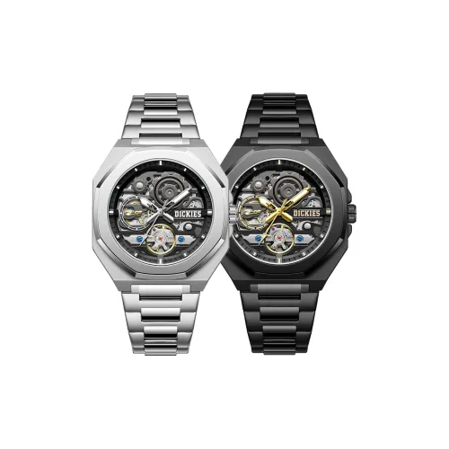 Dickies Механические часы Movement унисекс, 46 мм * 43 мм * 15 мм, черные