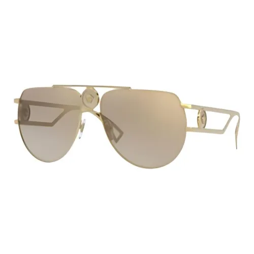 VERSACE Aviator Солнцезащитные очки Мужские Золотые