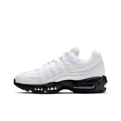Nike Air Max 95 Low Топ Марафон Беговые кроссовки Женские Белые
