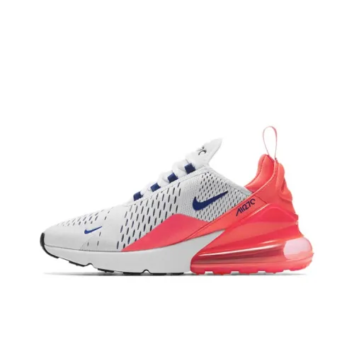 Nike Air Max 270 Low Топ Беговые кроссовки Женские Розово-белый