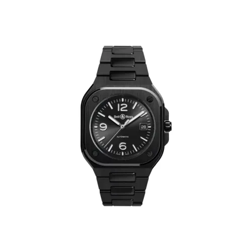 BELL & ROSS Автоматический Механический Movement Унисекс Часы 41 мм Черные
