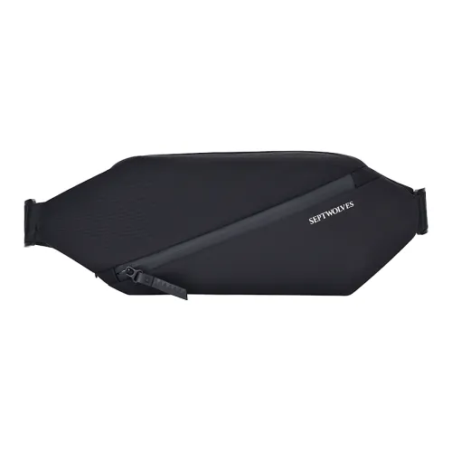 SEPTWOLVES Ткань Бананка Стандартный Мужской Черный