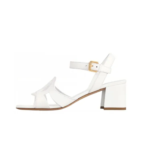 LOUIS VUITTON Isola One Ремешок Сандалии 5,5 см Женские Белые