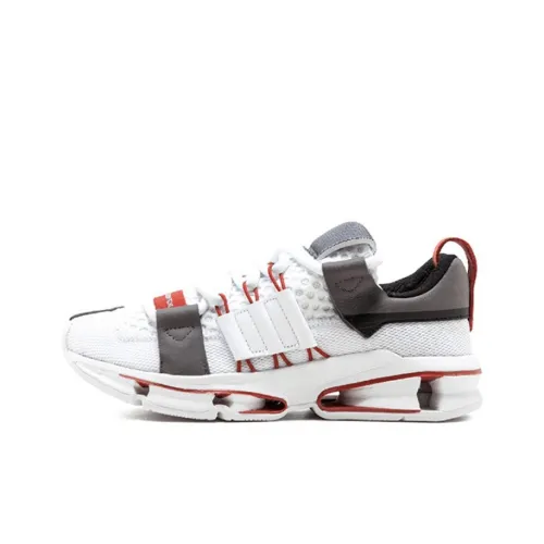 Adidas Originals Twinstrike ADV Нескользящий Легкий Низкий Топ Повседневная Беговая Обувь Мужская Белый Красный