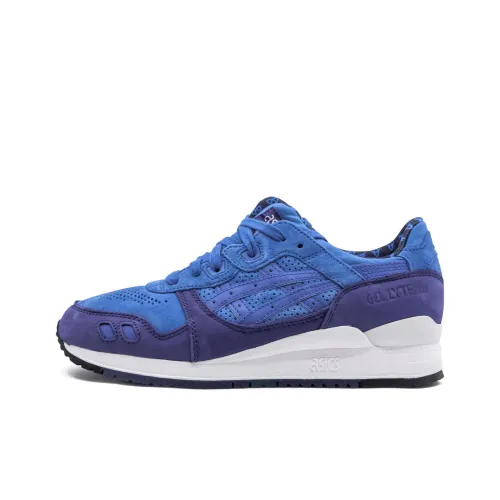 Asics Gel Lyte 3 Low Топ Беговые кроссовки Унисекс Синий Фиолетовый