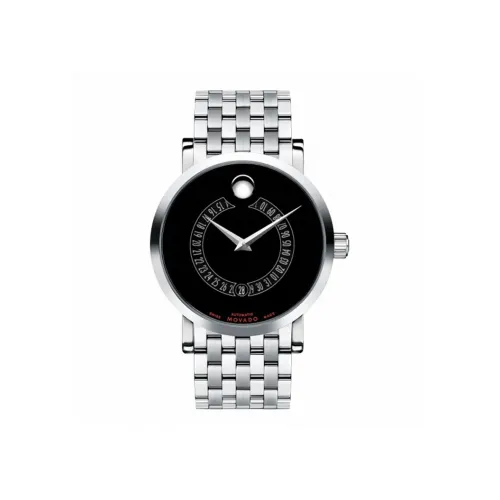MOVADO Автоматический Механический Часы Мужские из серии Ruihong, 42 мм, Черный
