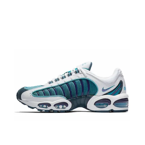 Nike Air Max Tailwind Low Топ Air Cushion Марафон Беговые кроссовки Унисекс Белый Зеленый