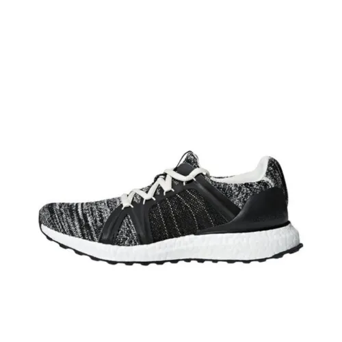 Stella McCartney x Adidas Нескользящий Легкий Низкий Топ Марафон Беговые Кроссовки Женские Черный Серый