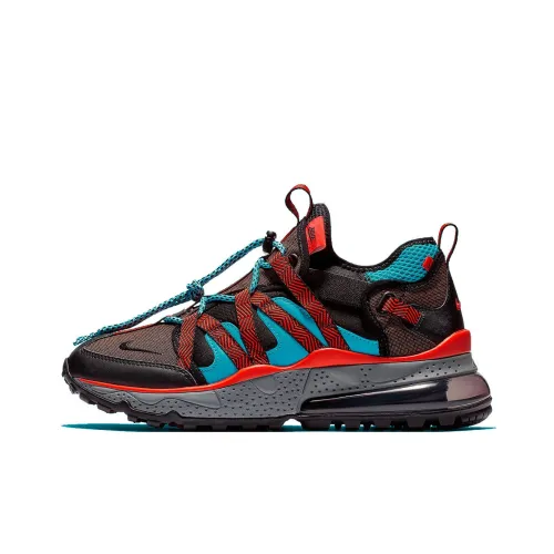 Nike Air Max 270 Low Беговые кроссовки Мужские Черные Синие Красные