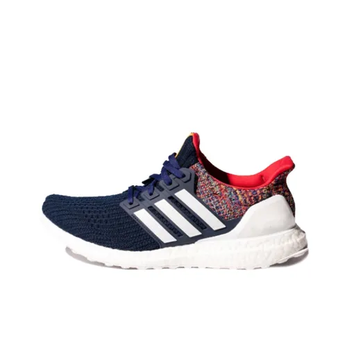 Adidas ULT Non Slip Легкий Низкий Топ Повседневные Беговые Кроссовки Мужские Синий Белый