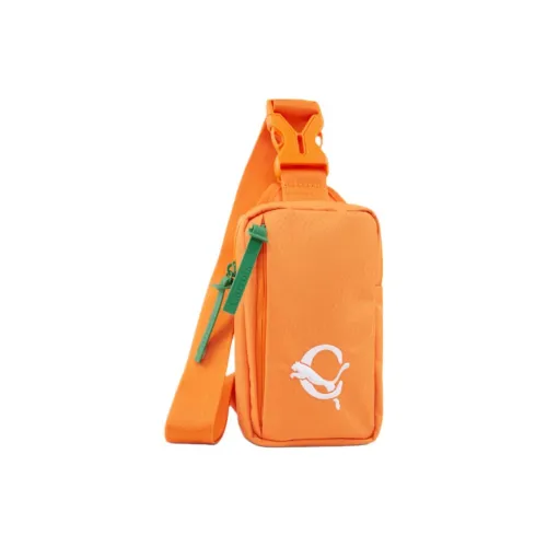 PUMA Carrots Коллаборация Полиэстер Сумка через плечо Стандартная Мужская Апельсиновая