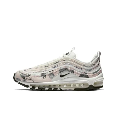 Nike Air Max 97 Low Беговые кроссовки Top Женские Белые Розовые