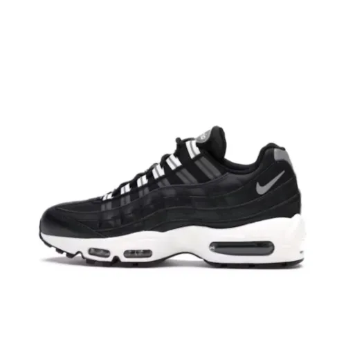 Nike Air Max 95 Low Топ Повседневные Беговые Кроссовки Женские Черные