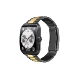 Черный золотой ремешок с регулируемым инструментом.