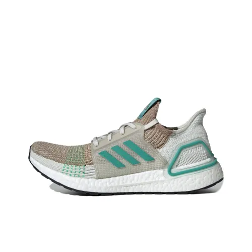 Adidas ULT Slip-resistant Abrasion-resistant Low Top Marathon Running Shoes Unisex Gray Green Adidas ULT Противоскользящий Устойчивый к истиранию Низкий Топ Марафон Беговые Кроссовки Унисекс Серый Зеленый