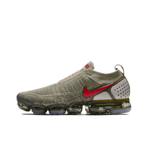Nike VaporMax Moc 2 Low Топ Беговые кроссовки Мужской Хаки