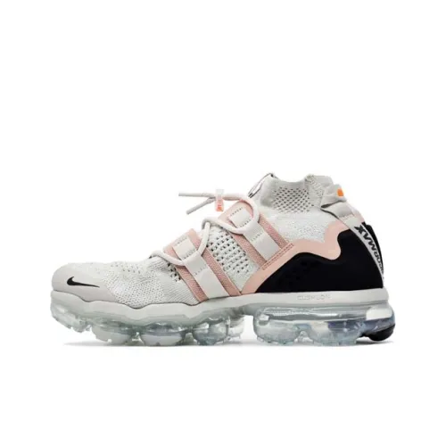 Nike Air Vapormax MID Топ Беговые кроссовки Мужской Черный Белый Розовый