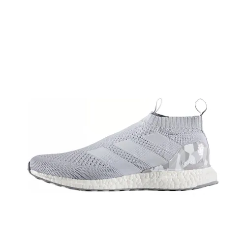 Adidas ULT Slip-Resistant Низкий Топ Марафон Беговые Кроссовки Унисекс Серый