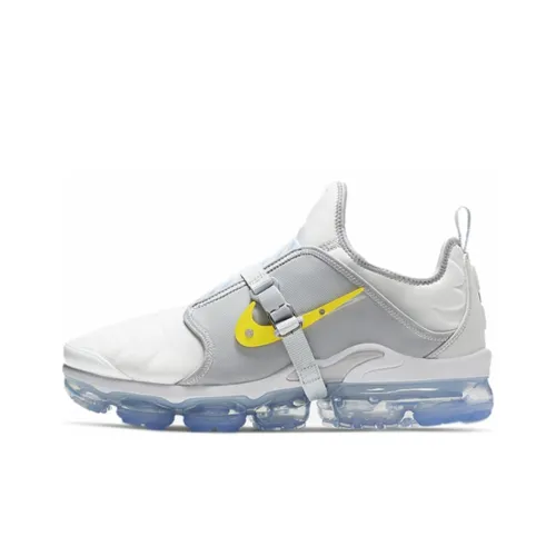 Nike Air Vapormax Plus Легкий Низкий Топ Беговые кроссовки Унисекс Серый Белый