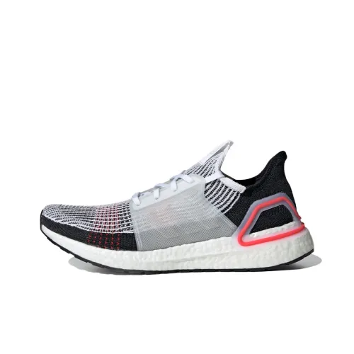 Adidas ULT Shock Absorbers Slip-resistant Abrasion-resistant Low Top Casual Running Shoes Unisex Gray Black White Pink