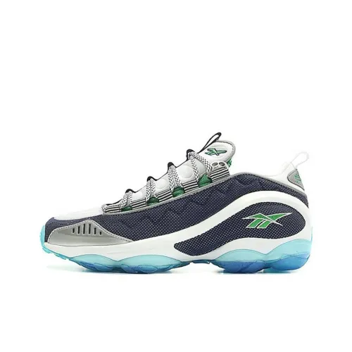 Reebok DMX RUN 10 Low Топ Беговые кроссовки Мужские Белый Синий