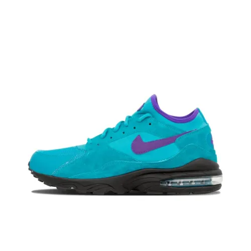 Nike Air Max 93 MID Топ Повседневные Беговые Кроссовки Унисекс Бирюзовые