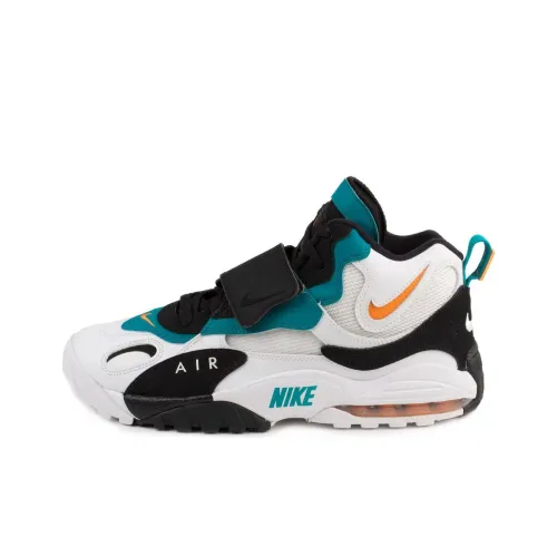 Nike Air Max Speed Turf MID Топ Марафон Беговые кроссовки Мужской Черный Белый Зеленый