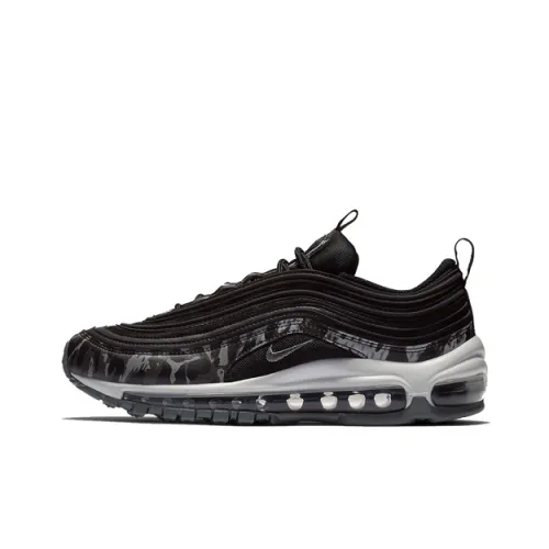 Nike Air Max 97 Low Топ Марафон Беговые кроссовки Женские Камуфляж Серый