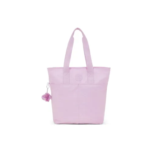 Kipling Переработанный полиамид Тоут Сумка Сумка для покупок Сумка на плечо Сумка Большая Женская Розовая