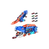 Тираннозавр Рекс Трансформируемая Дорожка Автомобиль с 8 Сплавными Автомобилями