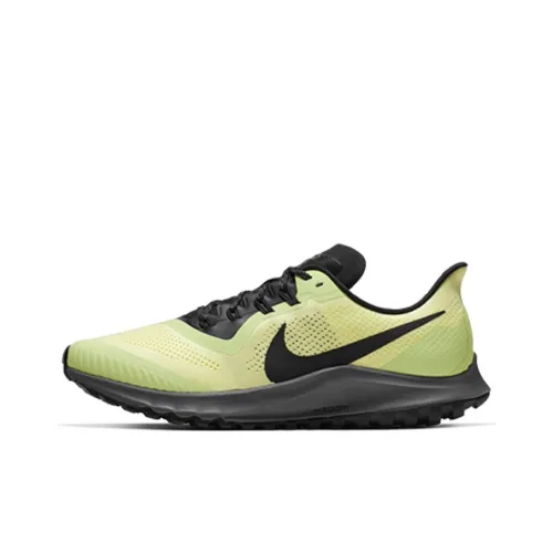 Nike Pegasus 36 Противоскользящий Устойчивый к истиранию Низкий Топ Повседневные Беговые кроссовки Мужские Зеленые