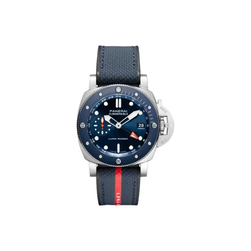 PANERAI Автоматический Механический Механизм Мужские Часы SUBMERSIBLE Collection 42 мм Синий