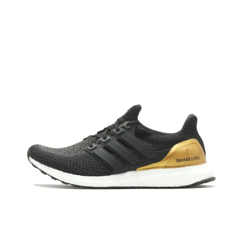 Adidas ULT Non Slip Легкий Низкий Топ Беговые кроссовки Мужской Черный Золото