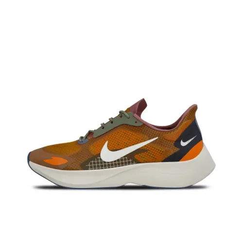 Nike Vapor Street Амортизация Поддержка Низкий Топ Повседневные Беговые кроссовки Унисекс Оранжевый Серый