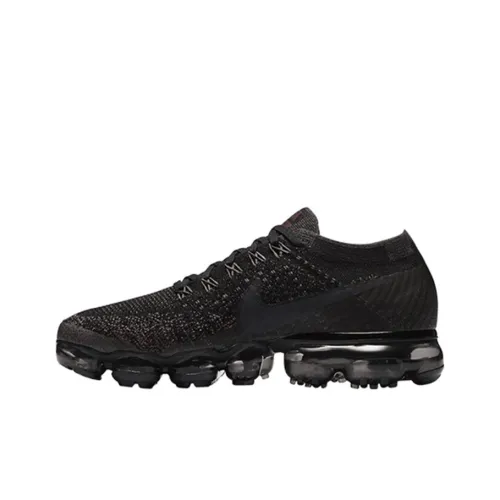 Nike VaporMax Flyknit 2 Low Топ Air Cushion Беговые кроссовки Женские Бордовый