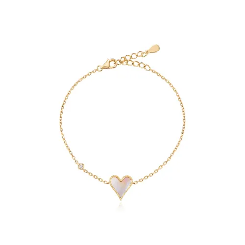 NEVERFAR Браслеты из красного агата для женщин