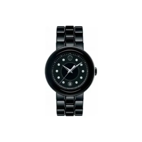 MOVADO Кварцевый Movement Женские Часы 36 мм Черные